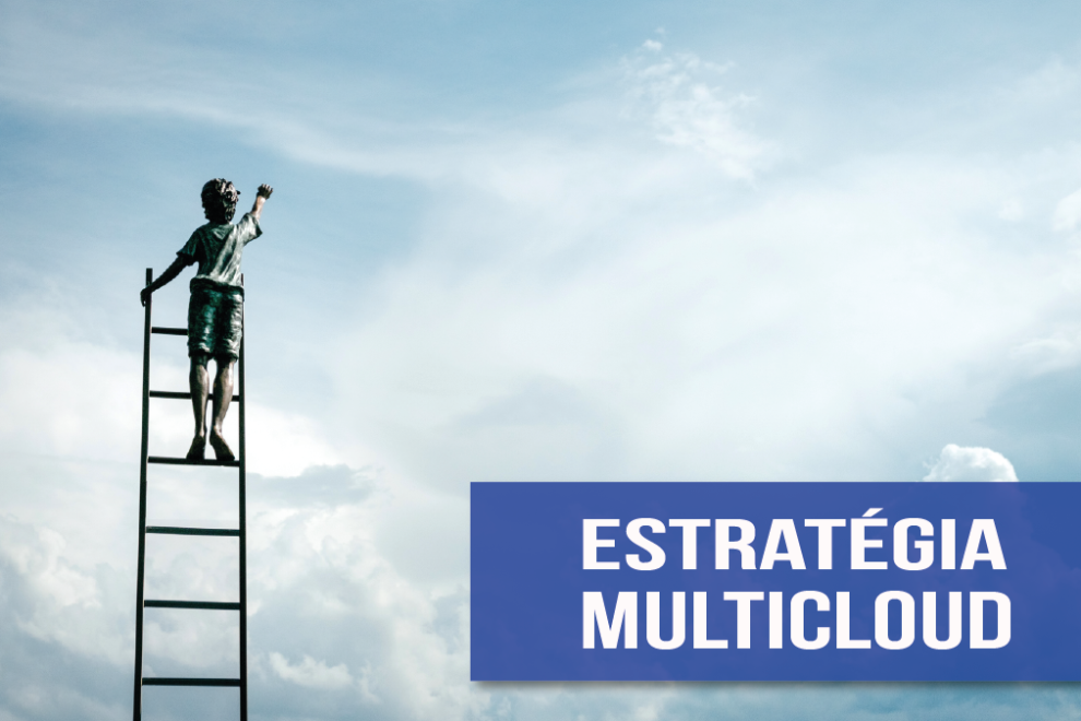 imagem ilustrativa de um menino escalando até as montanhas representando uma estratégia multicloud para empresas - Photo by Samuel Zeller on Unsplash